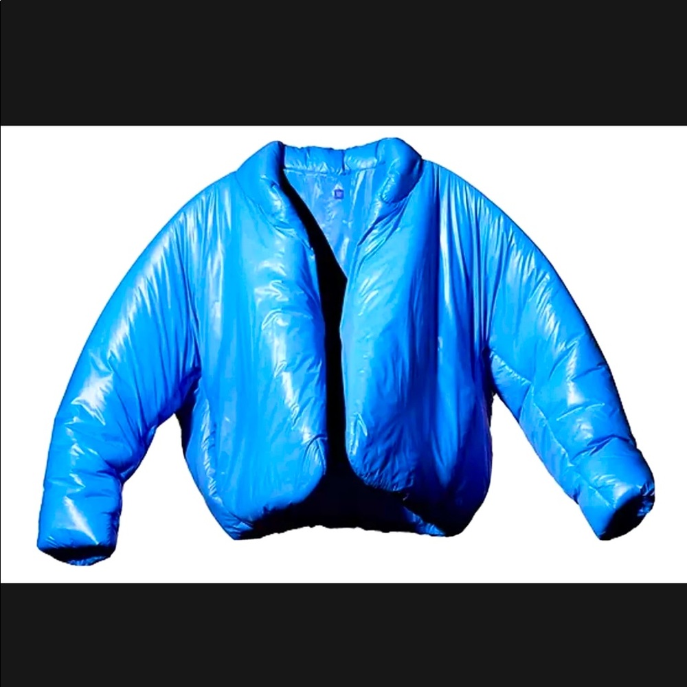 Yzy X Gap Limited Edition Round Blue Puffer, Sz M